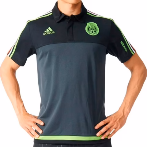 adidas Mexico National Team Men's Polo Two Tone