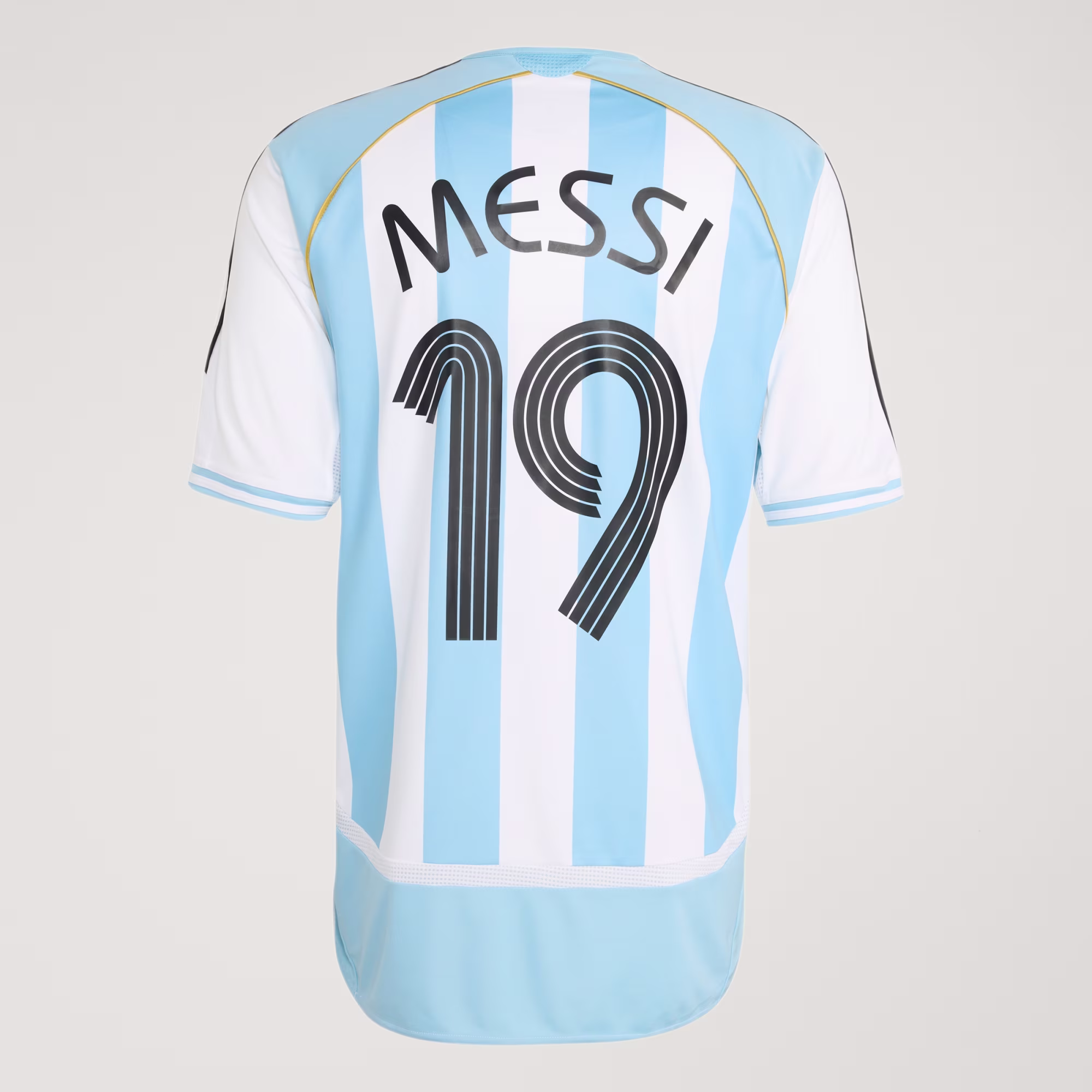 adidas Argentina Men's Home Jersey 2006 Messi #19 - Image 2