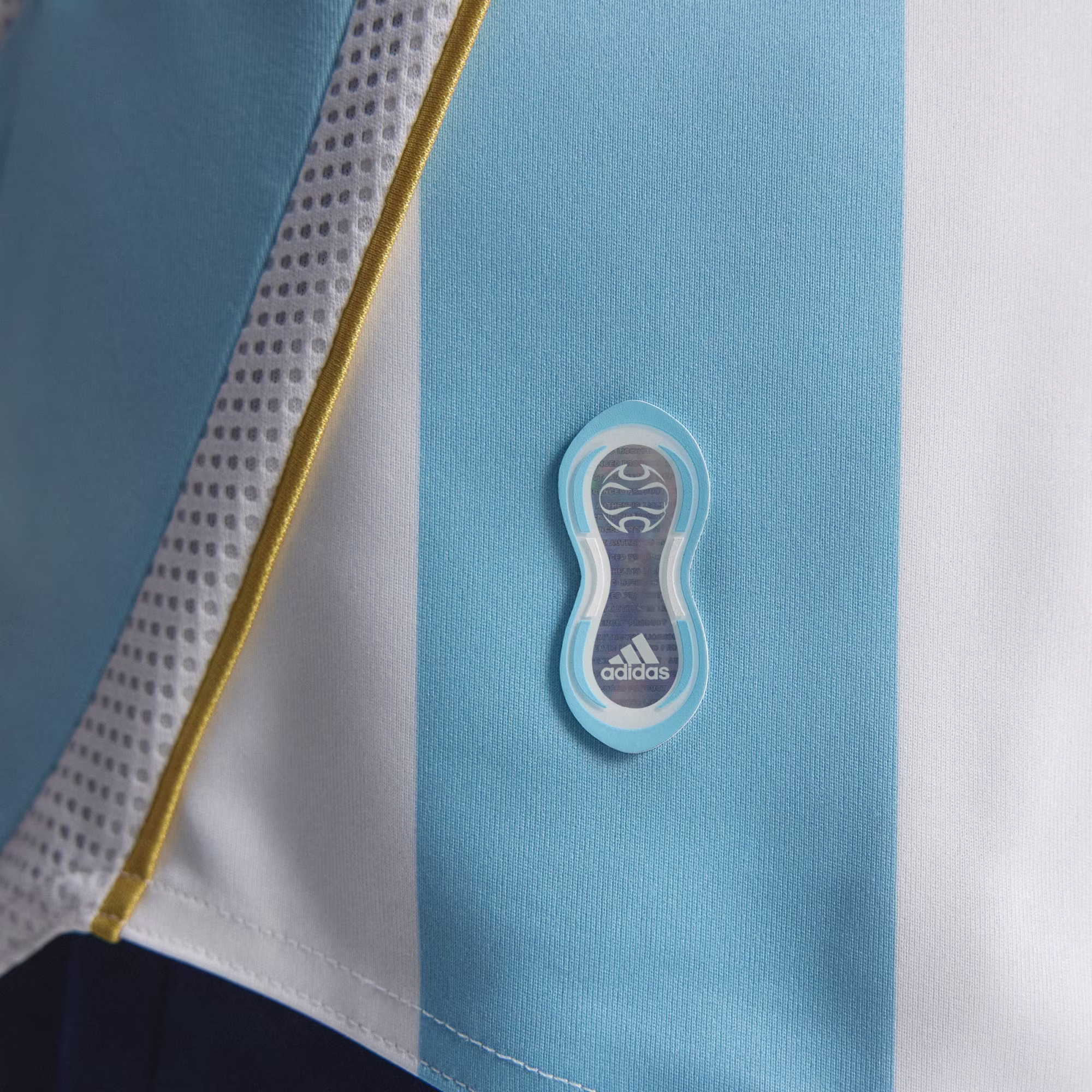 adidas Argentina Men's Home Jersey 2006 Messi #19 - Image 7