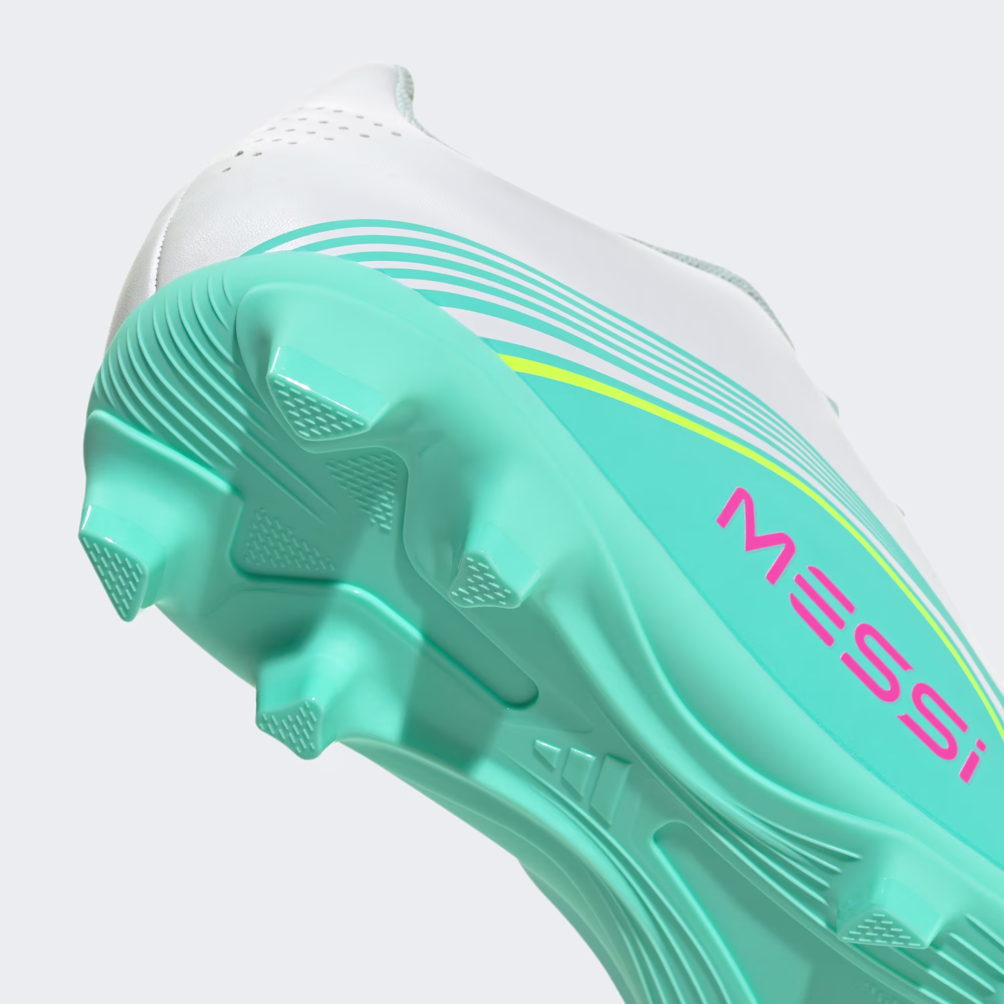 adidas F50 MESSI CLUB Youth Firm Ground / Multi Ground Soccer Cleats Aurora Radiant Pack - Image 10