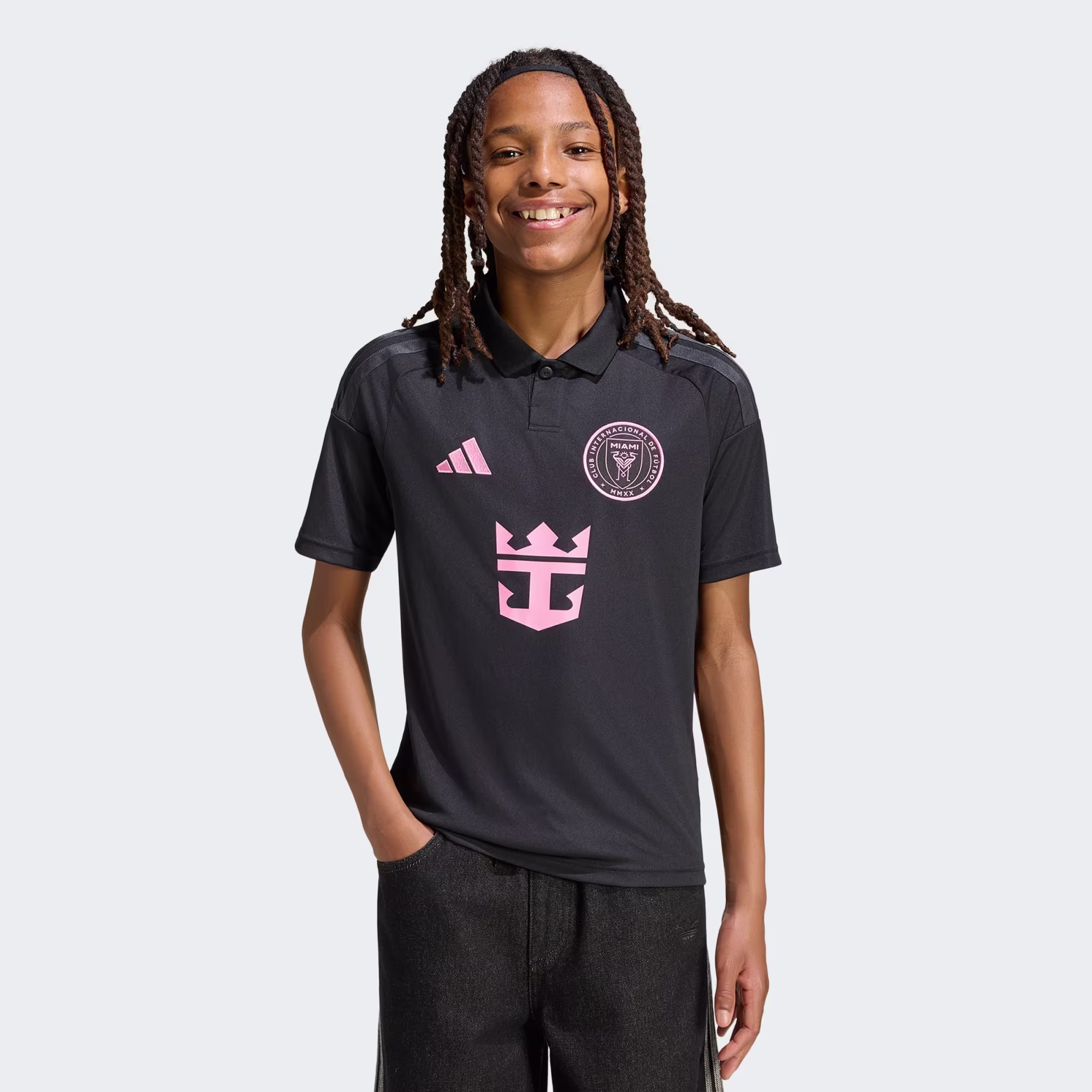 adidas Inter Miami CF 26 Youth Away Jersey - Image 3