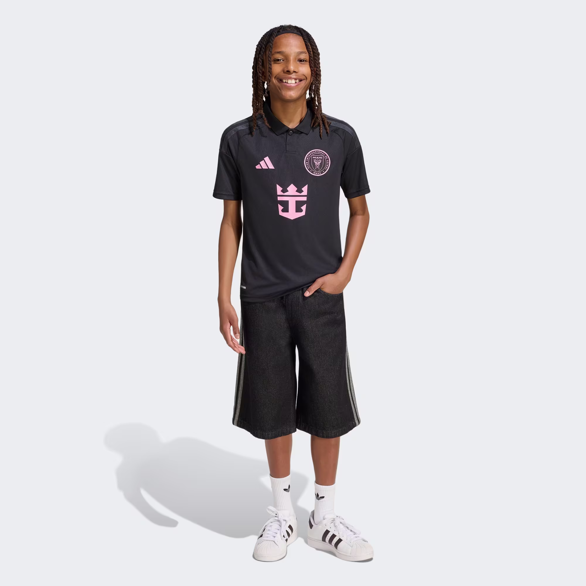 adidas Inter Miami CF 26 Youth Away Jersey - Image 5