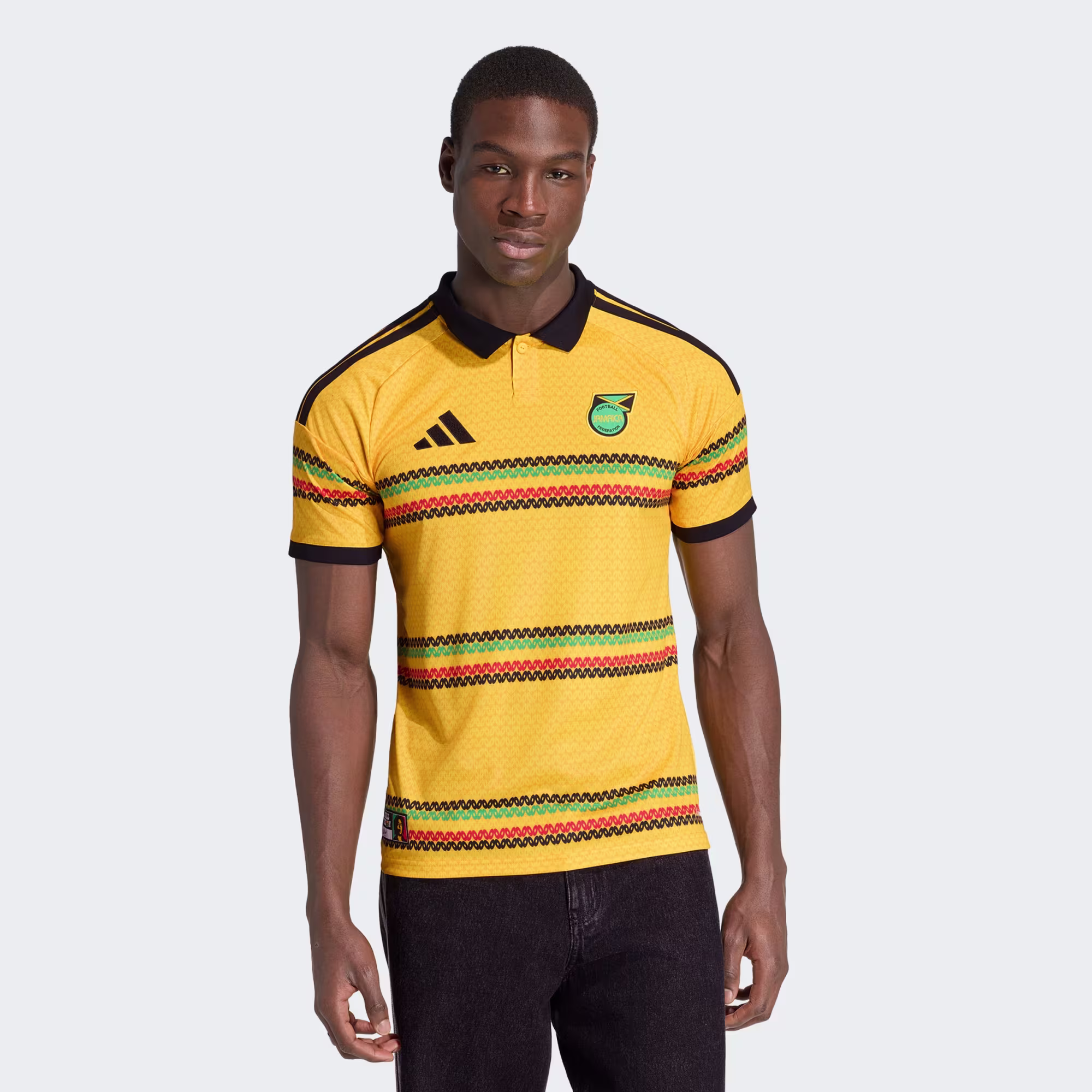 adidas Jamaica Men's Home Jersey x Bob Marley 2026 - Image 3