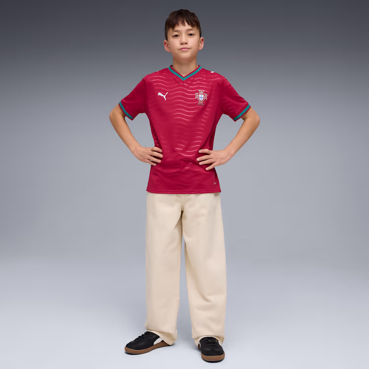 PUMA Portugal Youth Home Jersey Replica 2026 - Image 3