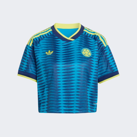 adidas Colombia 26 Women's Away Cropped Jersey