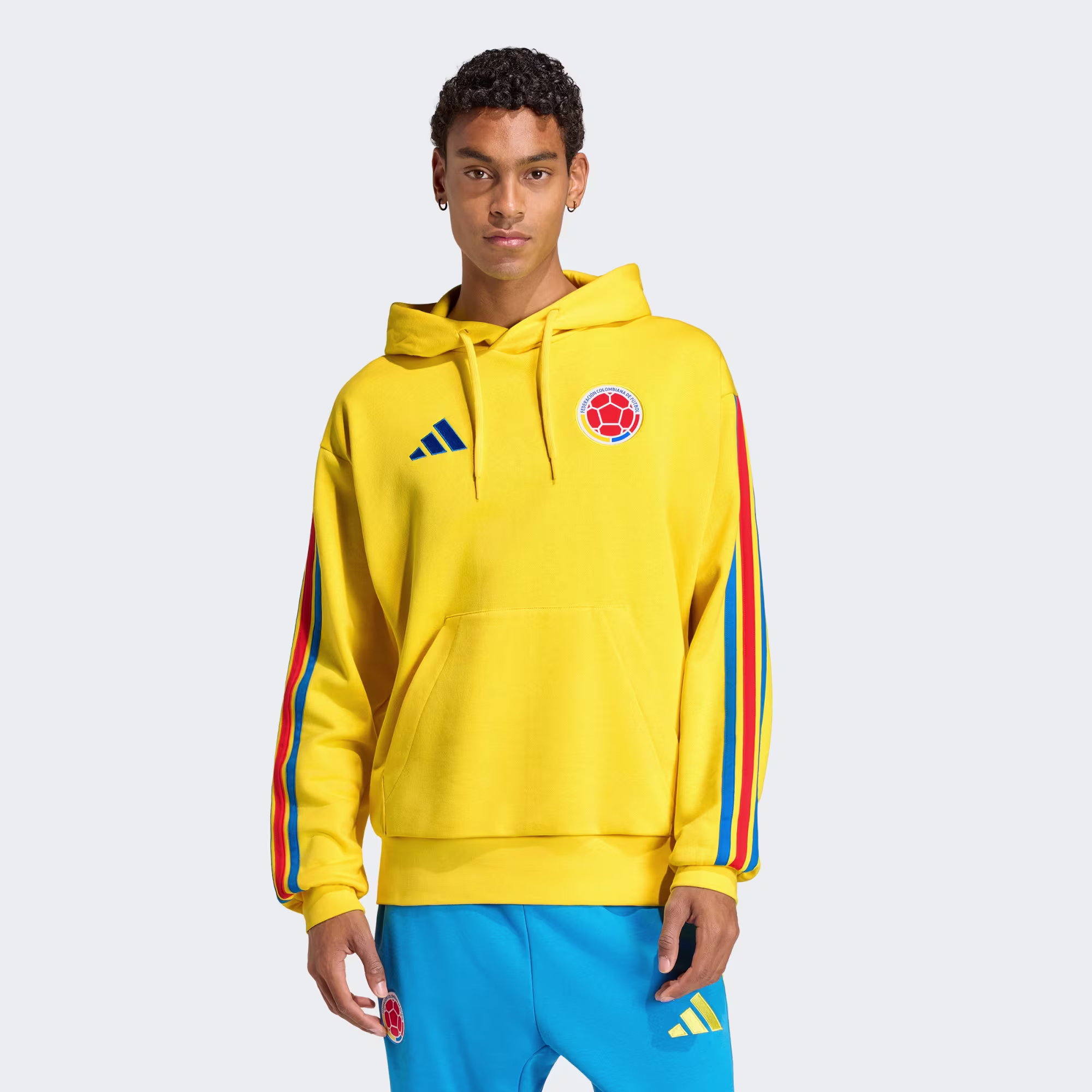 adidas Colombia Men's DNA Fleece Hoodie - Image 3