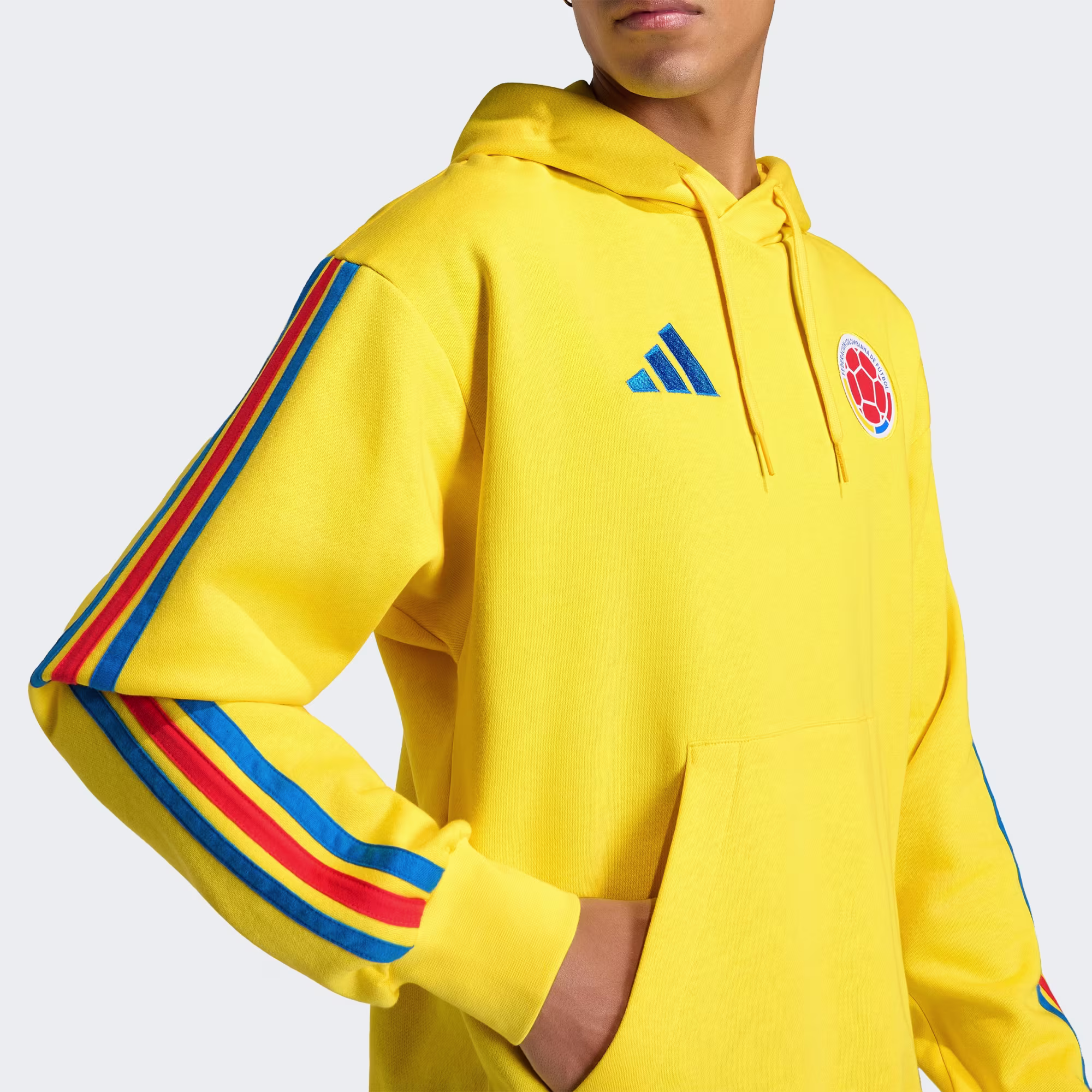 adidas Colombia Men's DNA Fleece Hoodie - Image 5