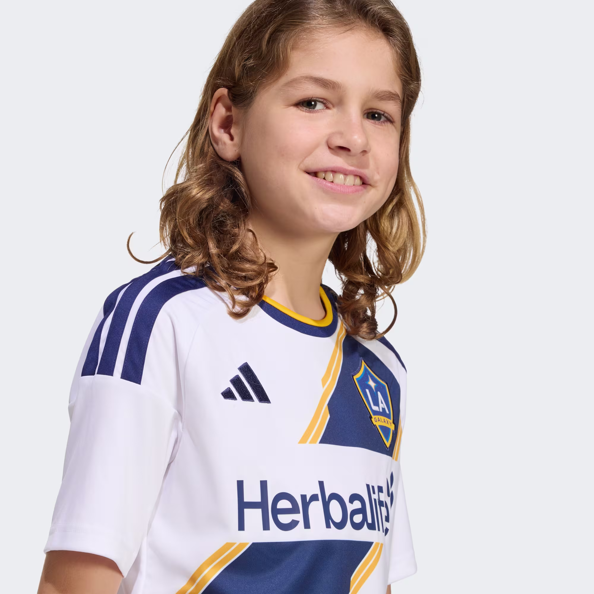adidas LA Galaxy 26/27 Youth Home Jersey Kids - Image 5