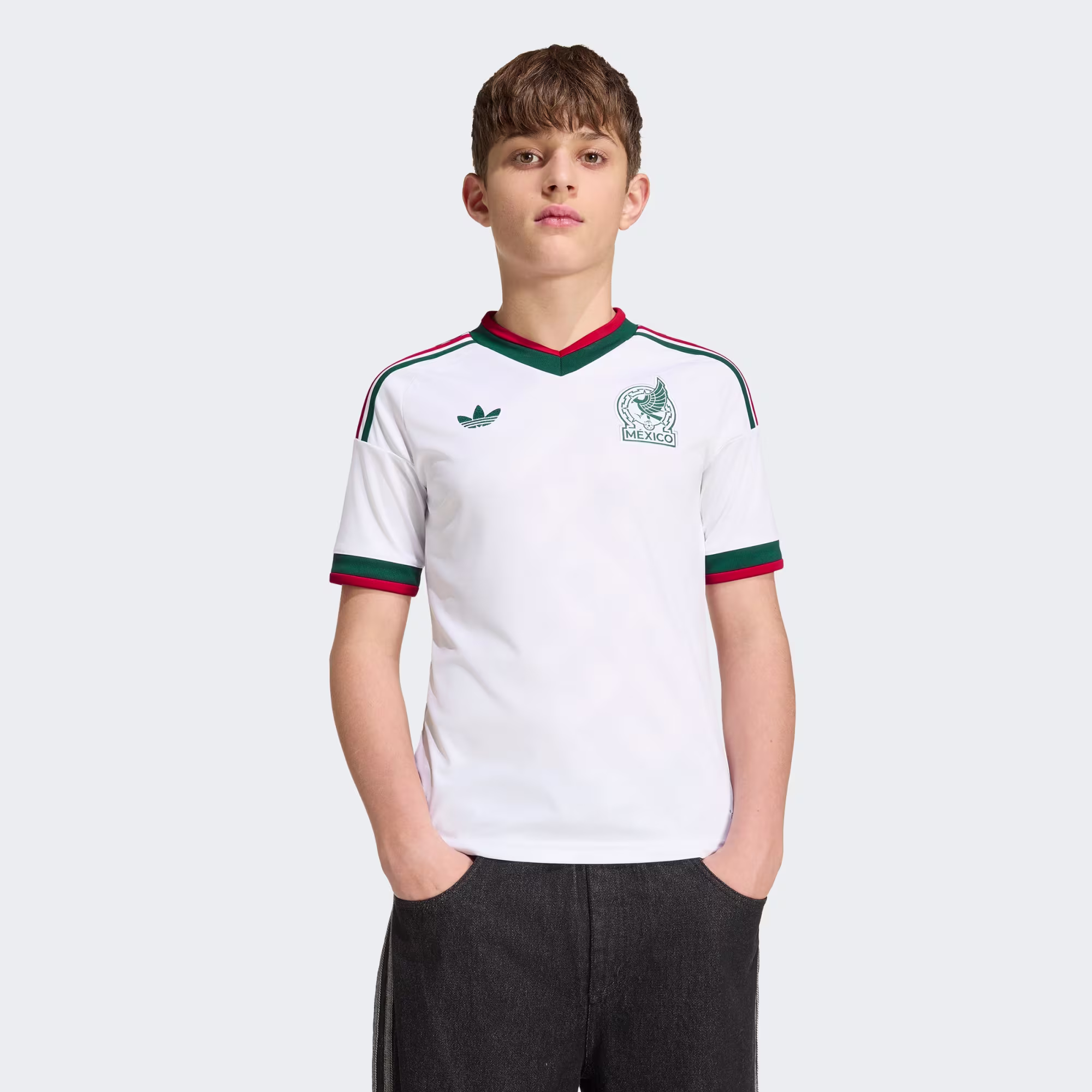 adidas Mexico 26 Youth Away Kids Jersey - Image 3
