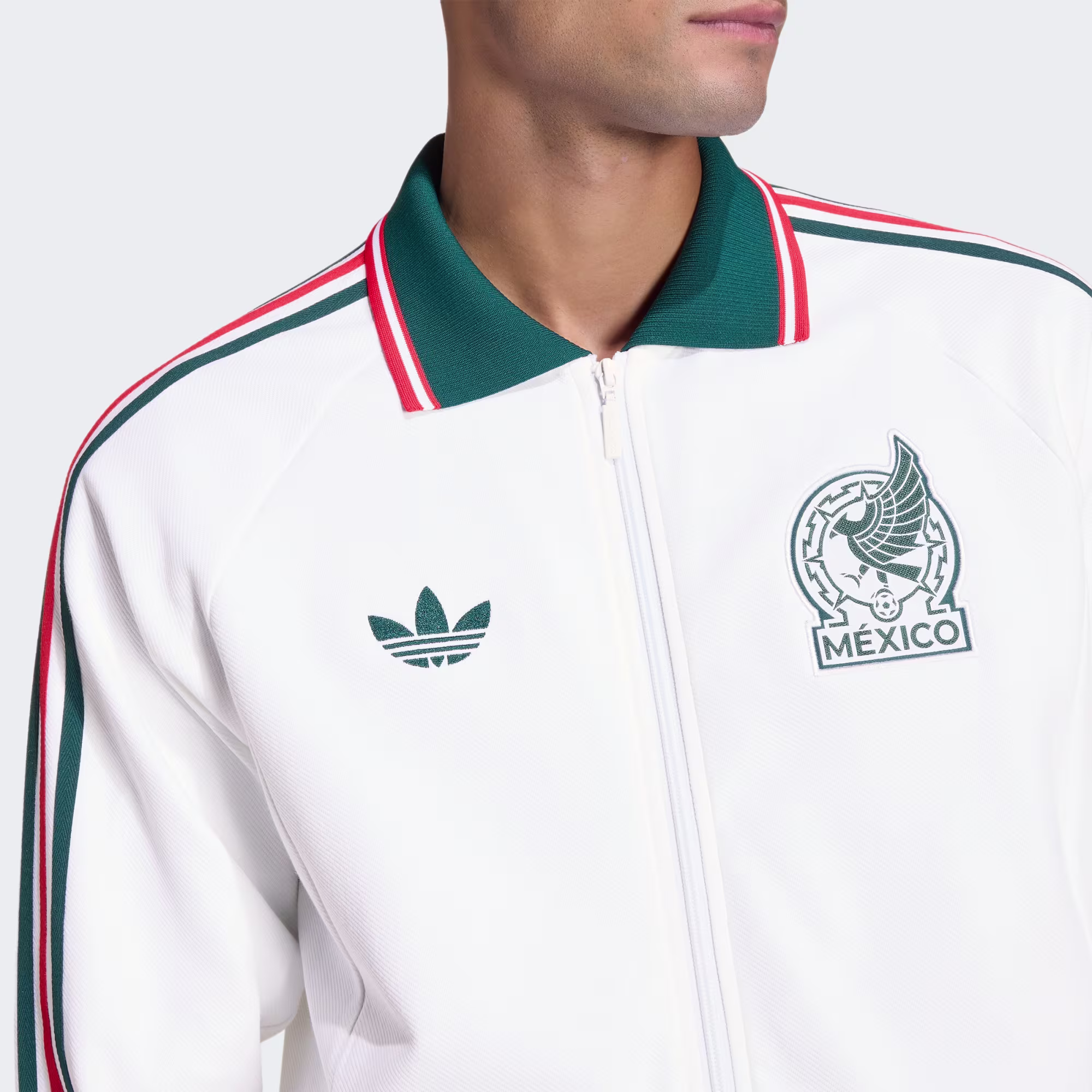 adidas Mexico Men's Away Anthem Jacket - Image 4