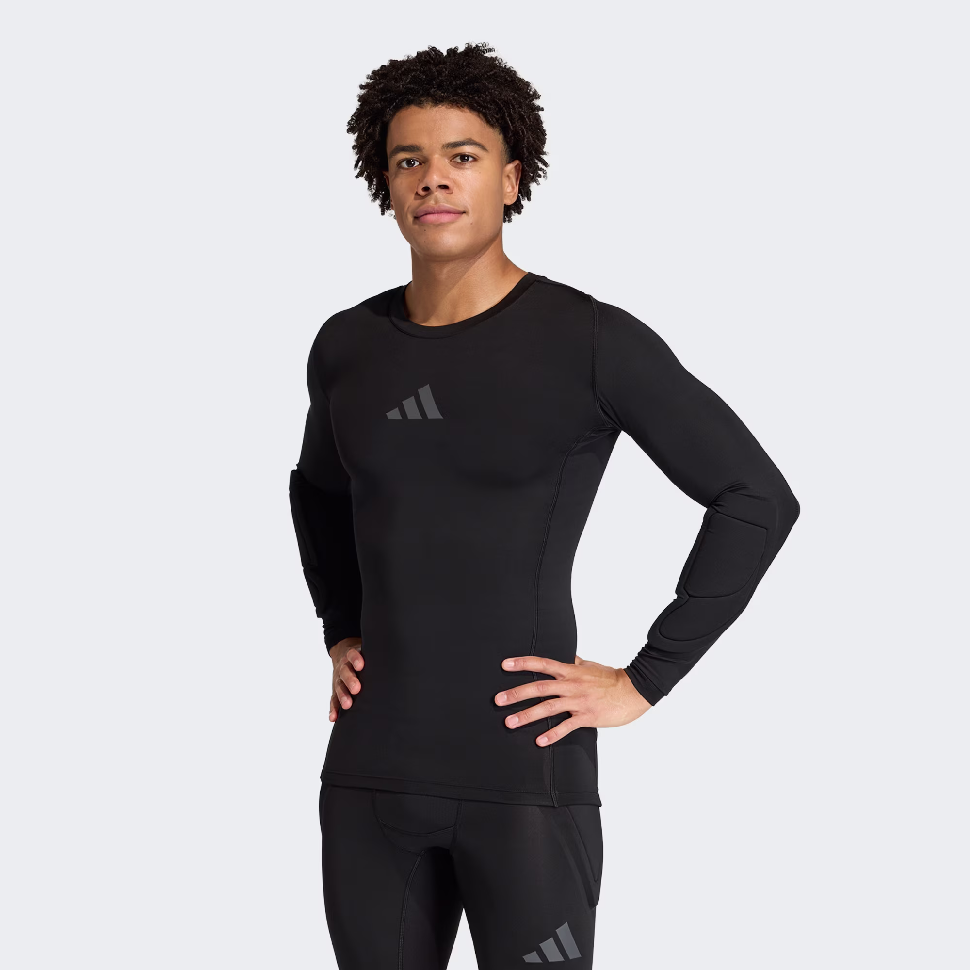 adidas Padded Goalkeeper Baselayer Longsleeve - Image 2