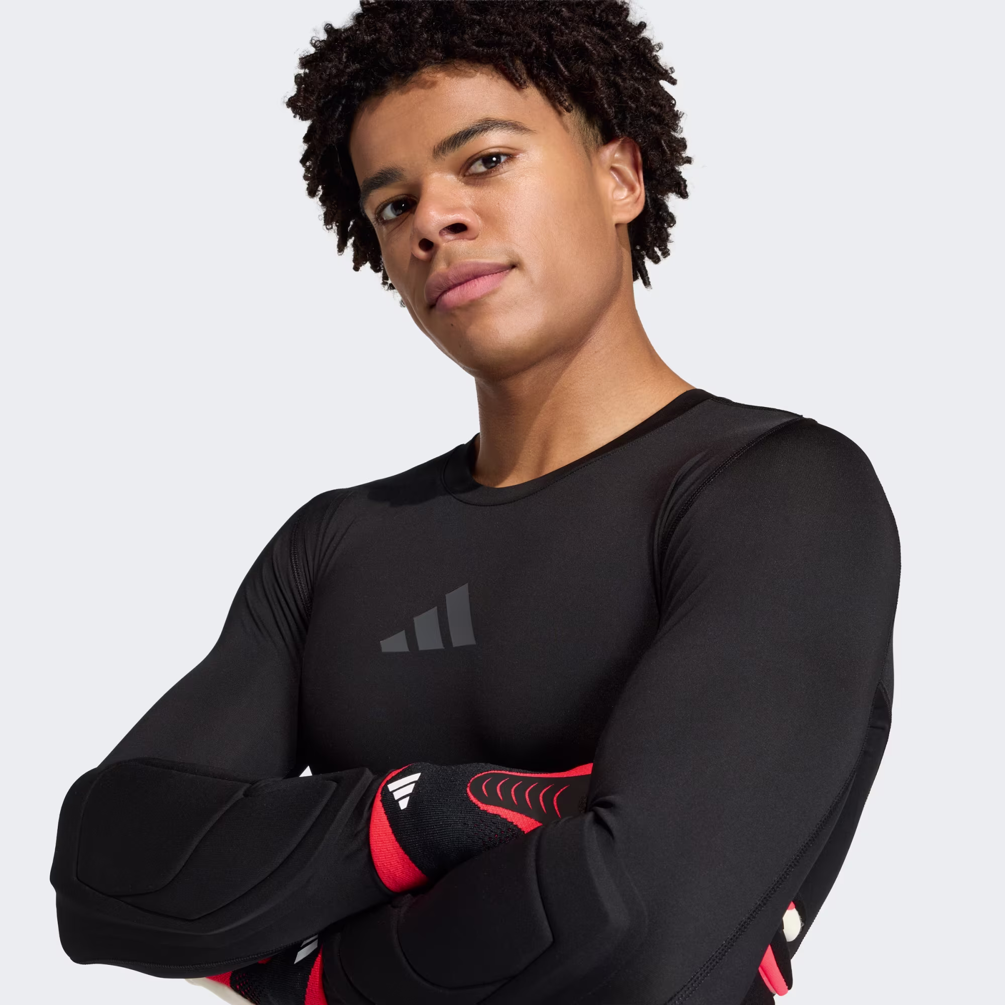 adidas Padded Goalkeeper Baselayer Longsleeve - Image 4