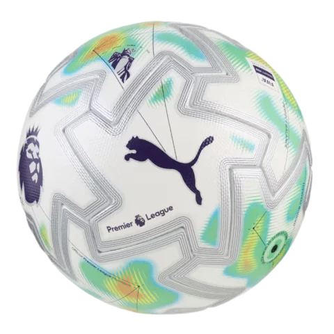 Share PUMA Orbita Ultimate Premier League Thrill Match Ball – Official 12-Panel FIFA
