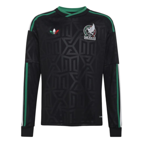 adidas Mexico 2026 Stadium Third Youth Long-Sleeve Jersey