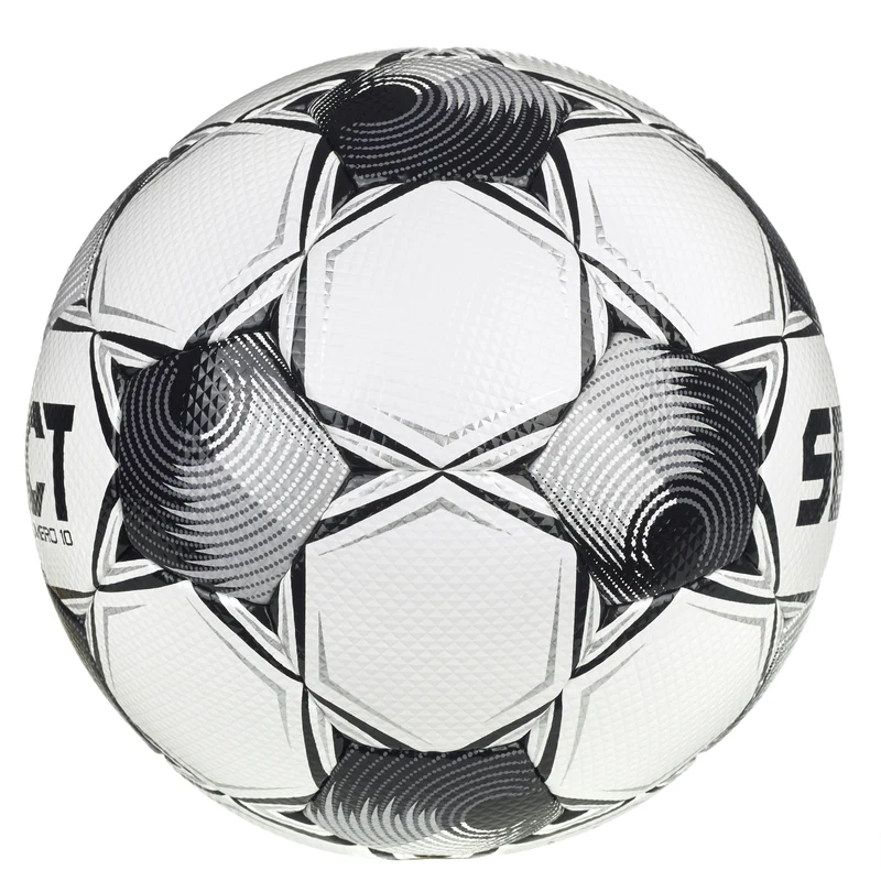 Select v25 Numero 10 NFHS Soccer Ball White / Black - Image 4