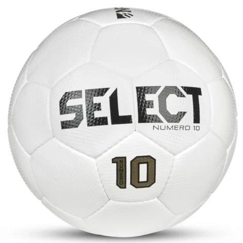 Select v25 Numero 10 NFHS All White Soccer Ball