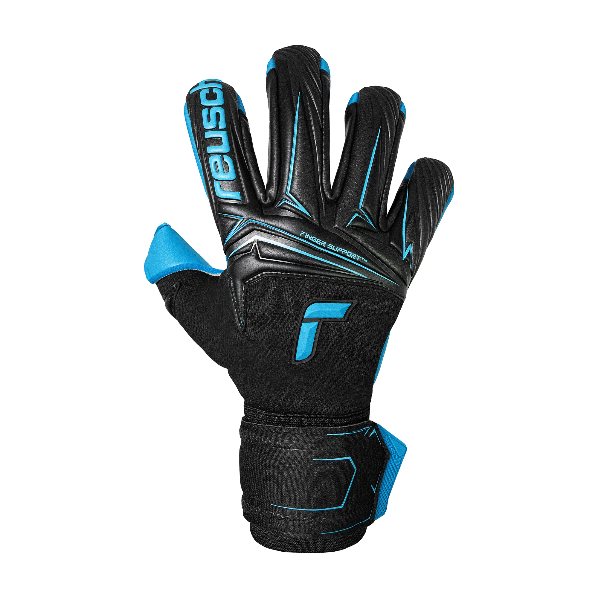 Reusch Attrakt Aqua Finger Support Goalkeeper Gloves - Image 2