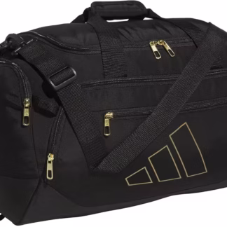 adidas Defender 5 Small Black/Gold Metallic Duffel Bag