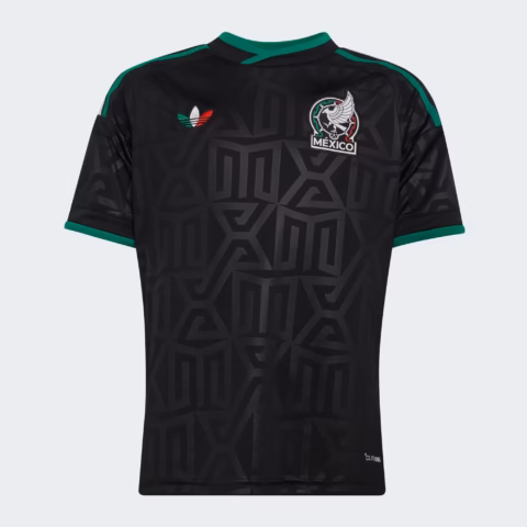 adidas Mexico 2026 Third Kids Jersey Black