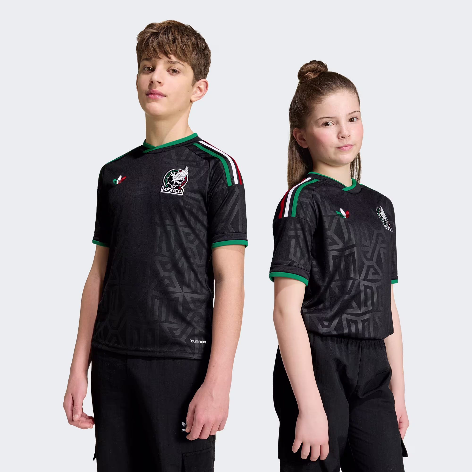 adidas Mexico 2026 Third Kids Jersey Black - Image 3