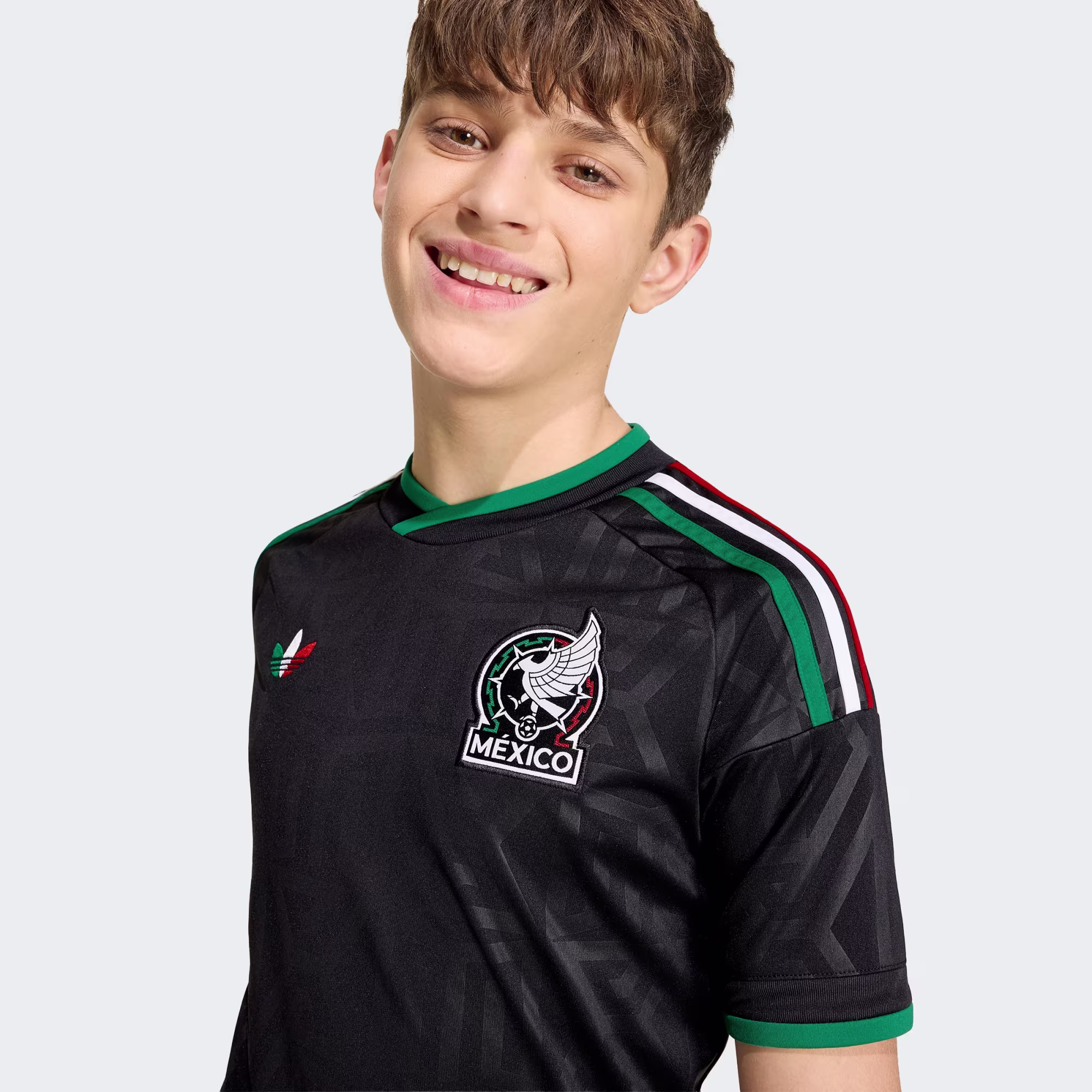 adidas Mexico 2026 Third Kids Jersey Black - Image 5
