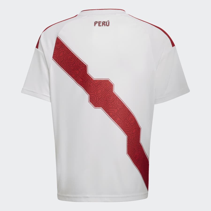 adidas Peru Home Kids Jersey 26 - Image 2