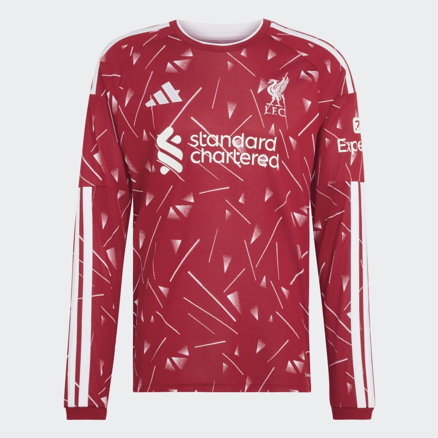 adidas Liverpool FC Men's Home Jersey Long Sleeve 26/27