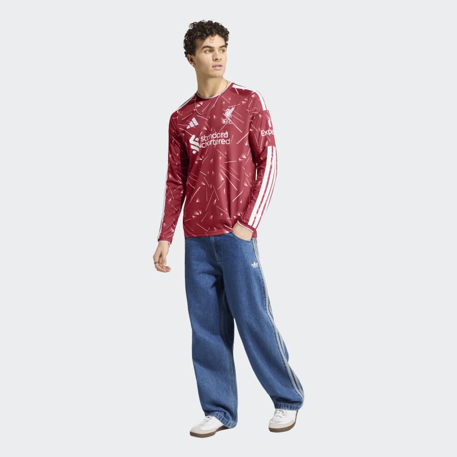 adidas Liverpool FC Men's Home Jersey Long Sleeve 26/27 - Image 5