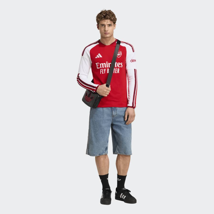 adidas Arsenal FC Men's Home Longsleeve Jersey 26/27 - Image 6