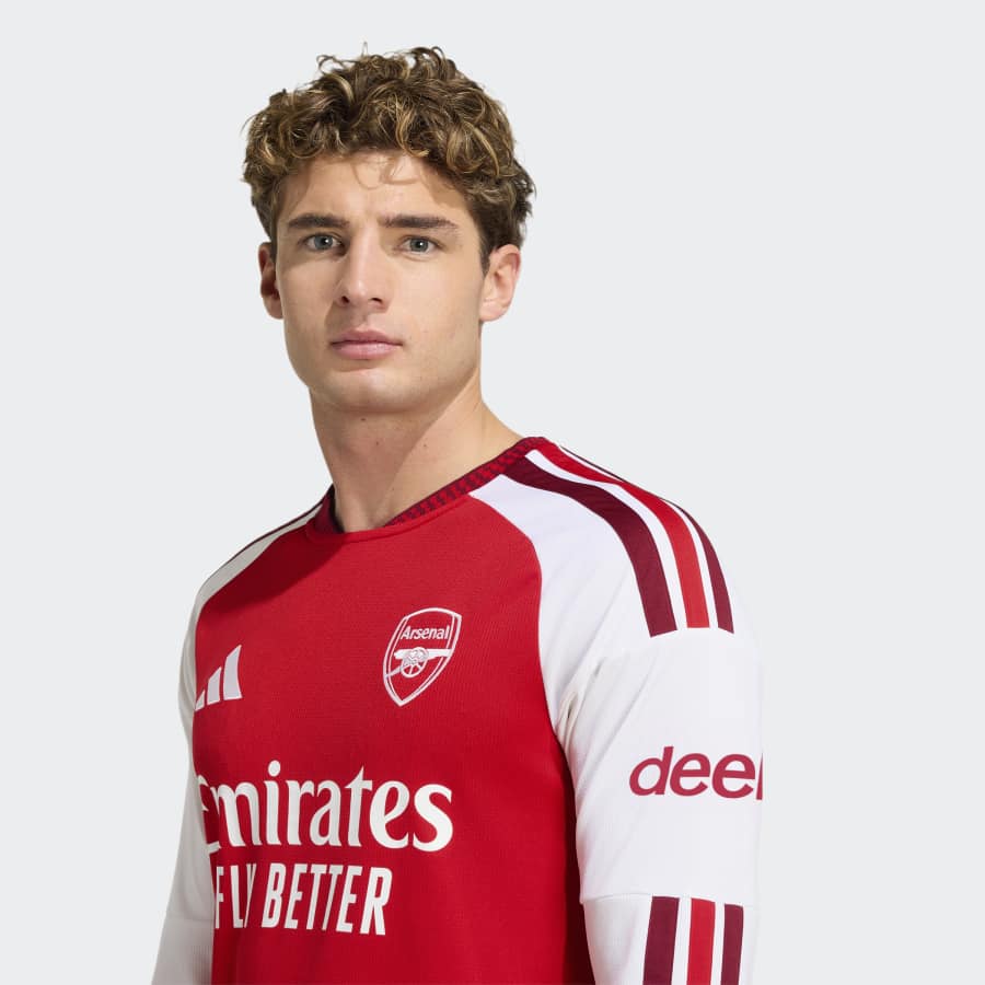 adidas Arsenal FC Men's Home Longsleeve Jersey 26/27 - Image 7