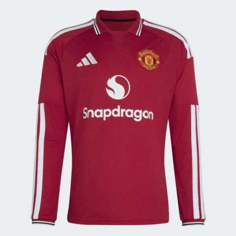 adidas Manchester United Home Men's Jersey Long Sleeve 26/27
